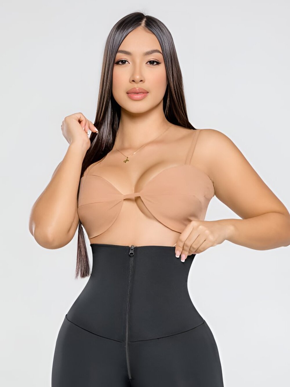 Colombian Stagmi Black Leggings Extra High Waist Butt Lift Tummy Control Shaper!